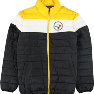 Nfl Mens Pittsburgh Steelers Puffer Jacket