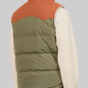 Nobody Wants This 2024 Noah Shearling Puffer Vest Back