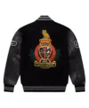 OVO Roots Black Varsity Jacket Back
