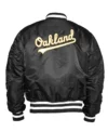 Oakland Athletics Bomber MA 1 Jacket Back