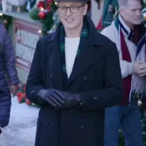 Oliver Rice A Cinderella Christmas Ball Black Wool Peacoat