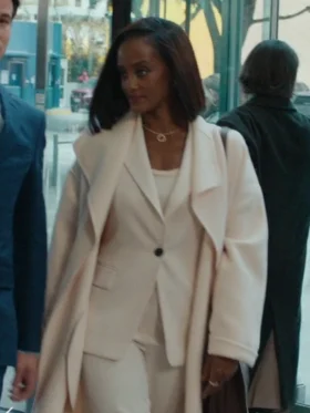 Olympia Matlock S01 White Long Coat
