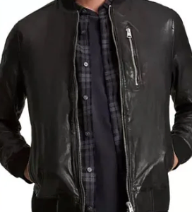Peyton Meyer Days of Our Lives Leather Bomber Jacket For Sale