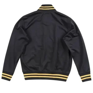 Pittsburgh Pirates Black Bomber Jacket Back