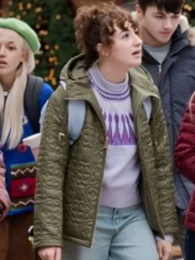 Purchase A Dance in the Snow Jenny Green Puffer Jacket