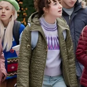 Purchase A Dance in the Snow Jenny Green Puffer Jacket