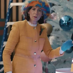 Purchase Elsbeth S02 Carrie Preston Yellow Tweed Coat