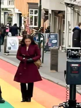 Purchase The Christmas Quest Stefanie Wool Coat