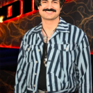 Purchase The Voice S26 Danny Joseph Cropped Striped Jacket