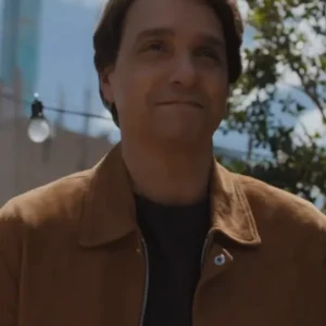 Ralph Macchio Karate Kid Legends Brown Suede Leather Jacket