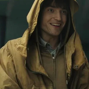 Robert Pattinson Mickey 17 Cotton Hooded Jacket For Sale