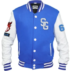Romy Stegaro Baseball Blue Varsity Jacket