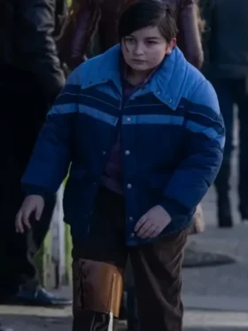 Ryder Allen The Penguin Blue Puffer Jacket For Sale