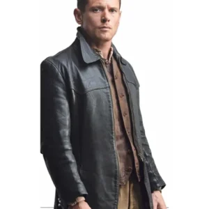 SAS Rogue Heroes Season 02 Black Leather Jacket right