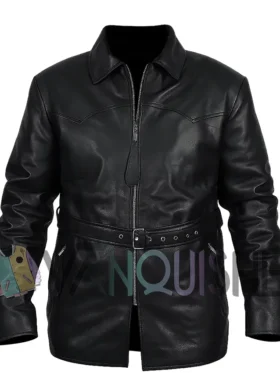 SAS Rogue Heroes Season 02 Black Real Leather Jacket front
