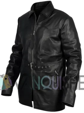 SAS Rogue Heroes Season 02 Black Real Leather Jacket left