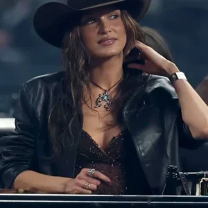 Sadie Yellowstone S05 Black Leather Jacket