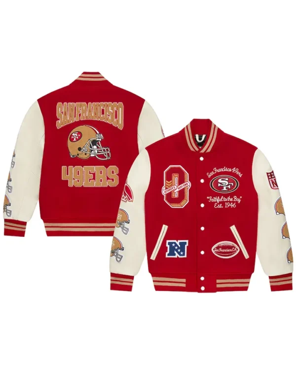 San Francisco 49ers OVO Jacket Front