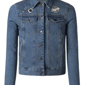 Sanela Blue Stegaro Heart Of Fire Jacket