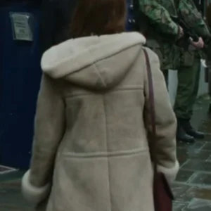 Say Nothing Dolours Price Shearling Hooded Jacket