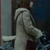 Say Nothing Dolours Price Shearling Hooded Jacket For Sale