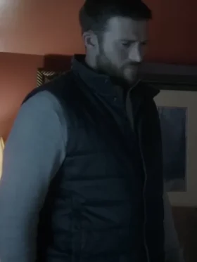 Scott Eastwood Alarum Black Puffer Vest