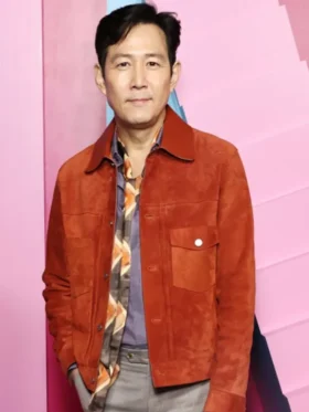 Seong Gi hun Squid Game Suede Leather Jacket