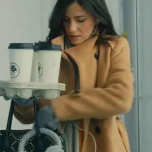 Shop Christmas Cowboy Eliana Ghen Brown Trench Coat