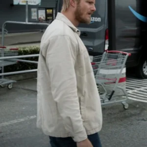 Shop Ish Williams Earth Abides White Jacket