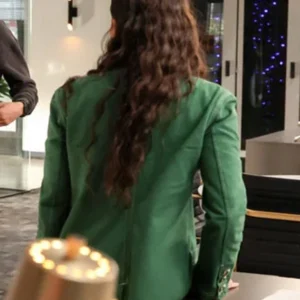Shop Lacey Quinn Found S02 Green Blazer