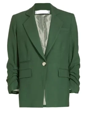 Shop Olympia Matlock S01 Green Blazer