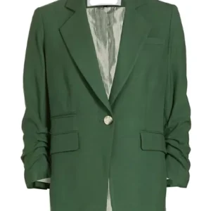 Shop Olympia Matlock S01 Green Blazer