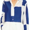Shop The Neighborhood S07 Tichina Arnold Blue and White Shirt