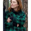 Shop The Room Next Door Julianne Moore Checkered Jacket