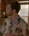 Shrinking S02 Michael Urie Sunflower Hawaiian Shirt