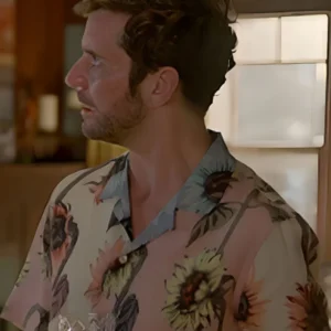 Shrinking S02 Michael Urie Sunflower Hawaiian Shirt