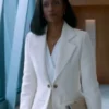 Skye P. Marshall Matlock White Blazer