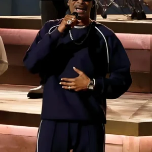 Snoop Dogg The Voice S26 Finale Blue Tracksuit