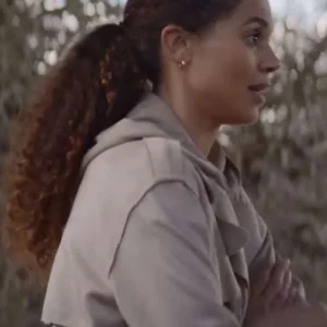 Stacey Embalo Missing You Beige Coat