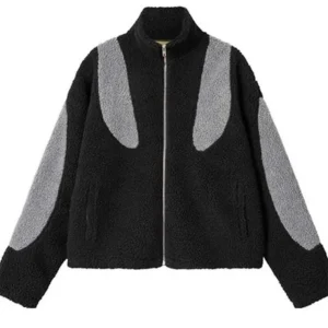 Systemic Fleece Black Jacket 