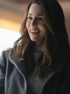 Tania Hightower Cross Grey Trench Coat