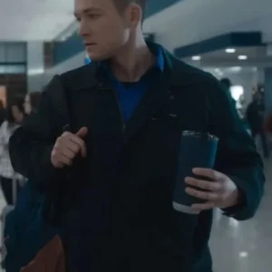Taron Egerton Carry On Black Jacket