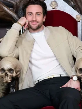Taylor Johnson Kraven the Hunter Bomber Jacket