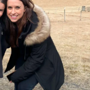 The Christmas Quest Stefanie Hooded Parka Jacket On Sale