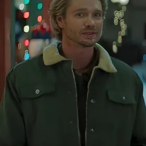 The Merry Gentlemen Chad Michael Murray Green Sherpa Jacket