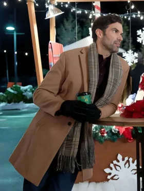 The Santa Class Benjamin Ayres Brown Wool Coat