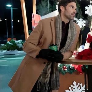 The Santa Class Benjamin Ayres Brown Wool Coat