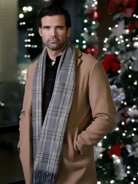 The Santa Class Benjamin Ayres Brown Wool Coat For Sale