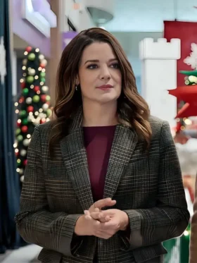 The Santa Class Kimberley Sustad Plaid Blazer