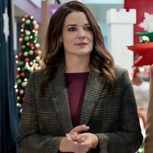 The Santa Class Kimberley Sustad Plaid Blazer